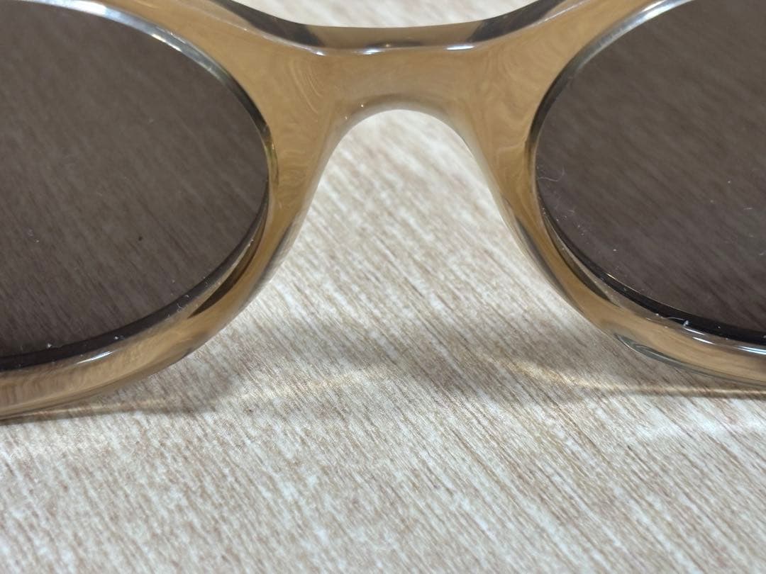 ☆GUCCI オーバルサングラス ブラウン
