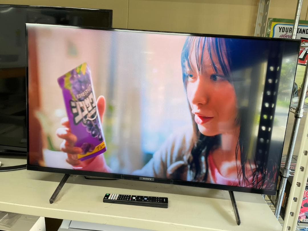 ソニー 43V型 4K 液晶テレビ KJ-43X85J