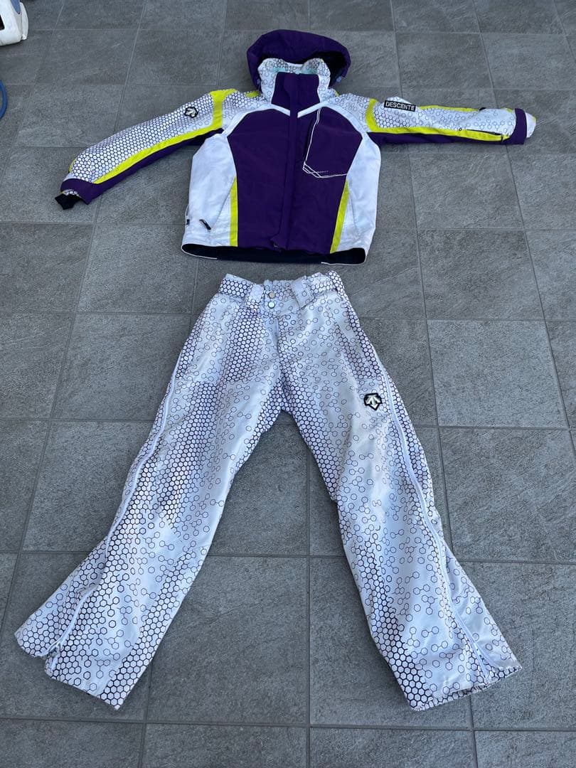 値下げ　スキーウェアセット デサント　comp