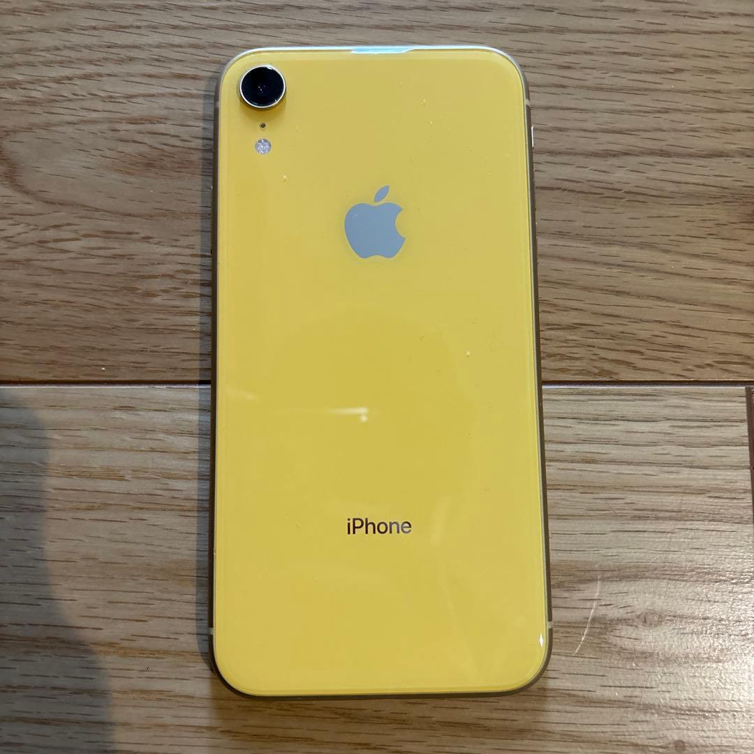 Apple iPhoneXR イエロー本体