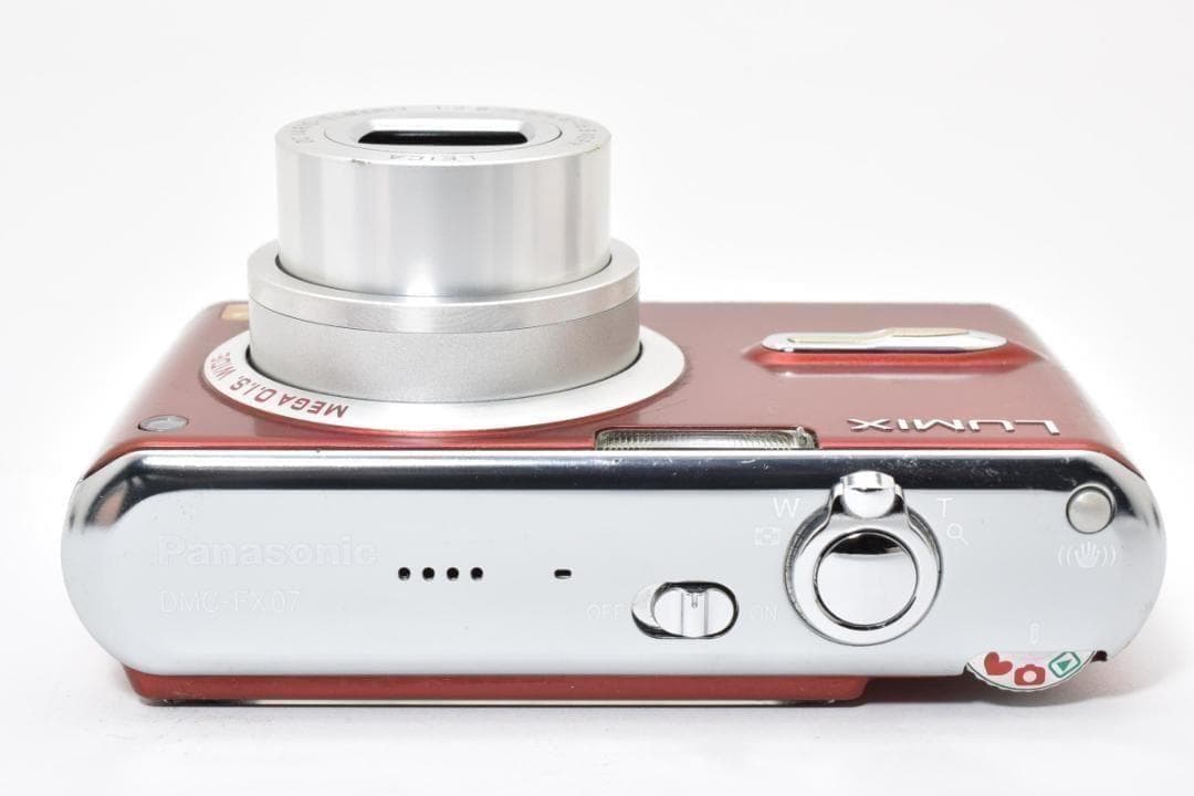 【お値下げ歓迎・美品】Panasonic LUMIX DMC-FX07 レッド