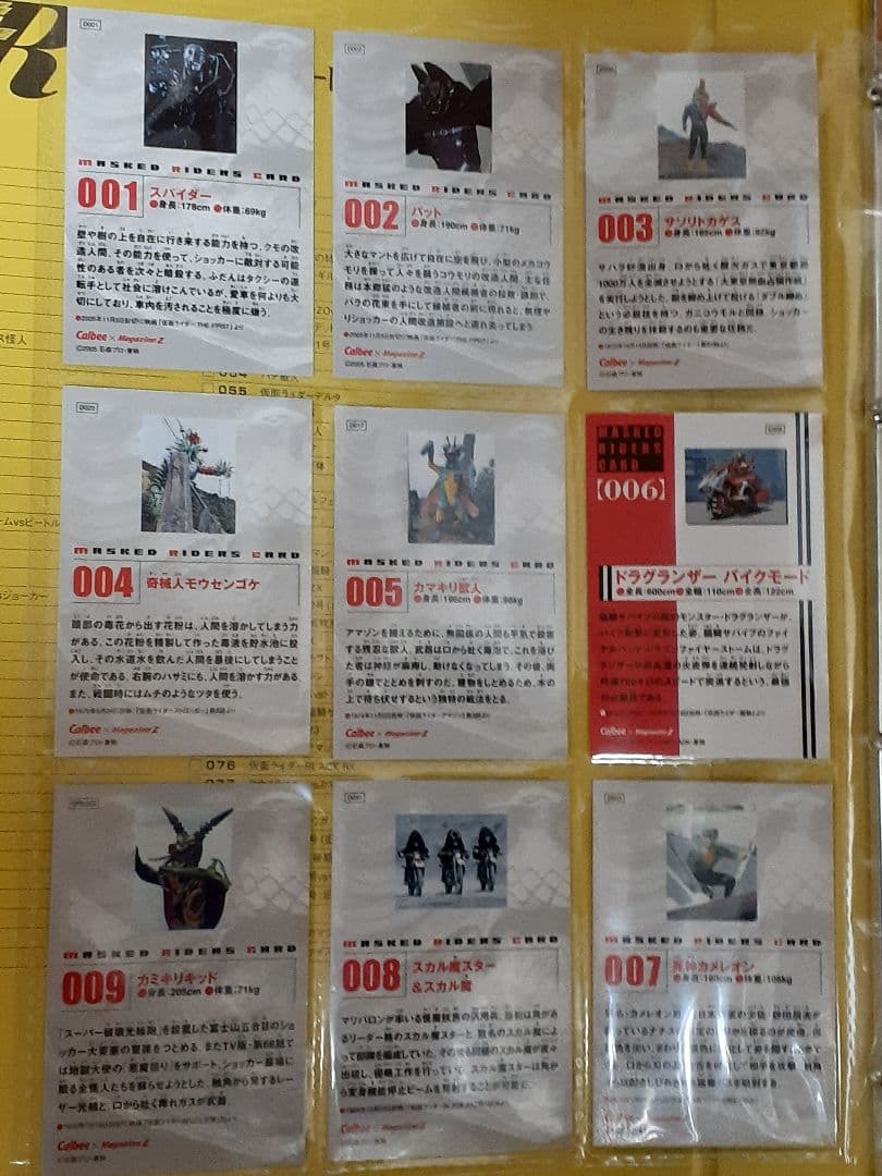 仮面ライダーチップスR 第1記録～最終記録フルコンプ+オマケカード未開封セット