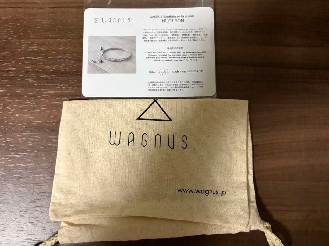 WAGNUS.  Crystal Lily 4.4mm 5極 2pin