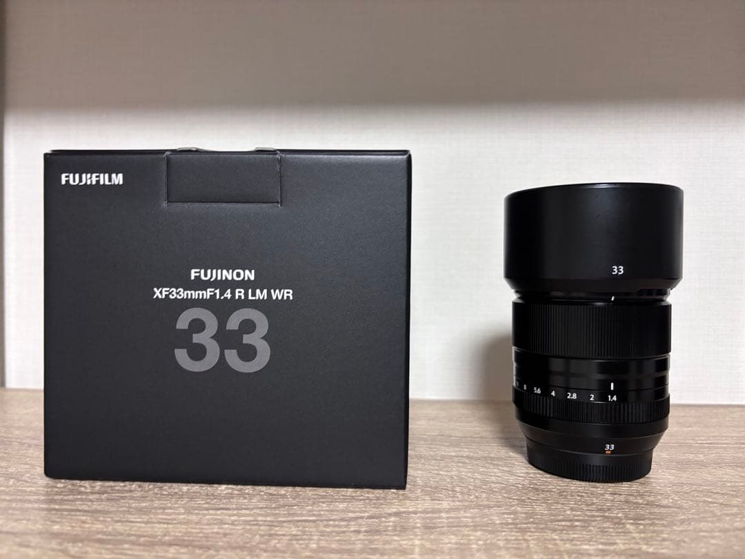 Fujifilm XF33mmF1.4 R LM WR レンズ