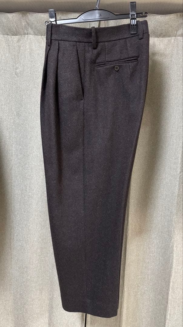 パンツ LIDNM PREMIUM SHETLAND SLACKS S