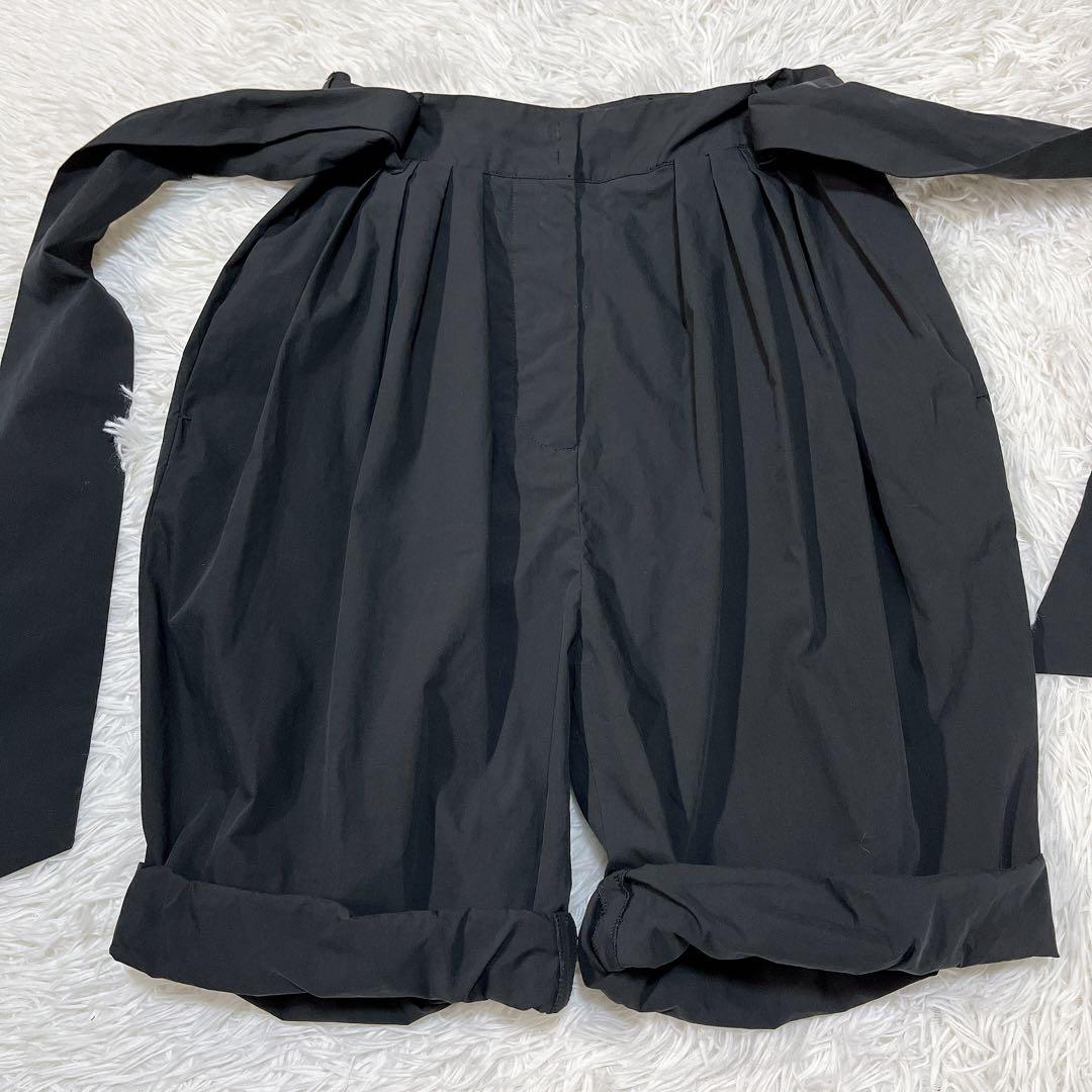 【希少・新品タグ付未使用品】MIU MIU ショートパンツ リボン ポプリン