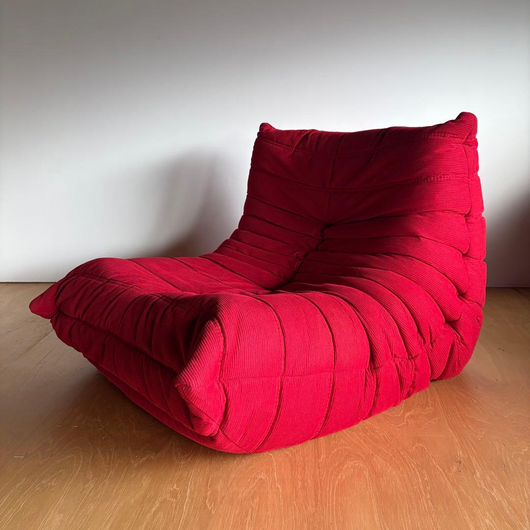 ligne roset リーンロゼ トーゴ 正規品 1Pソファ USED