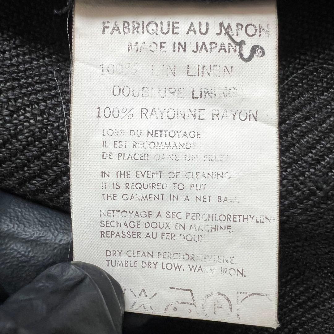 Y’s for men　ヨウジヤマモト　アーカイブ　リネンテーラードジャケット