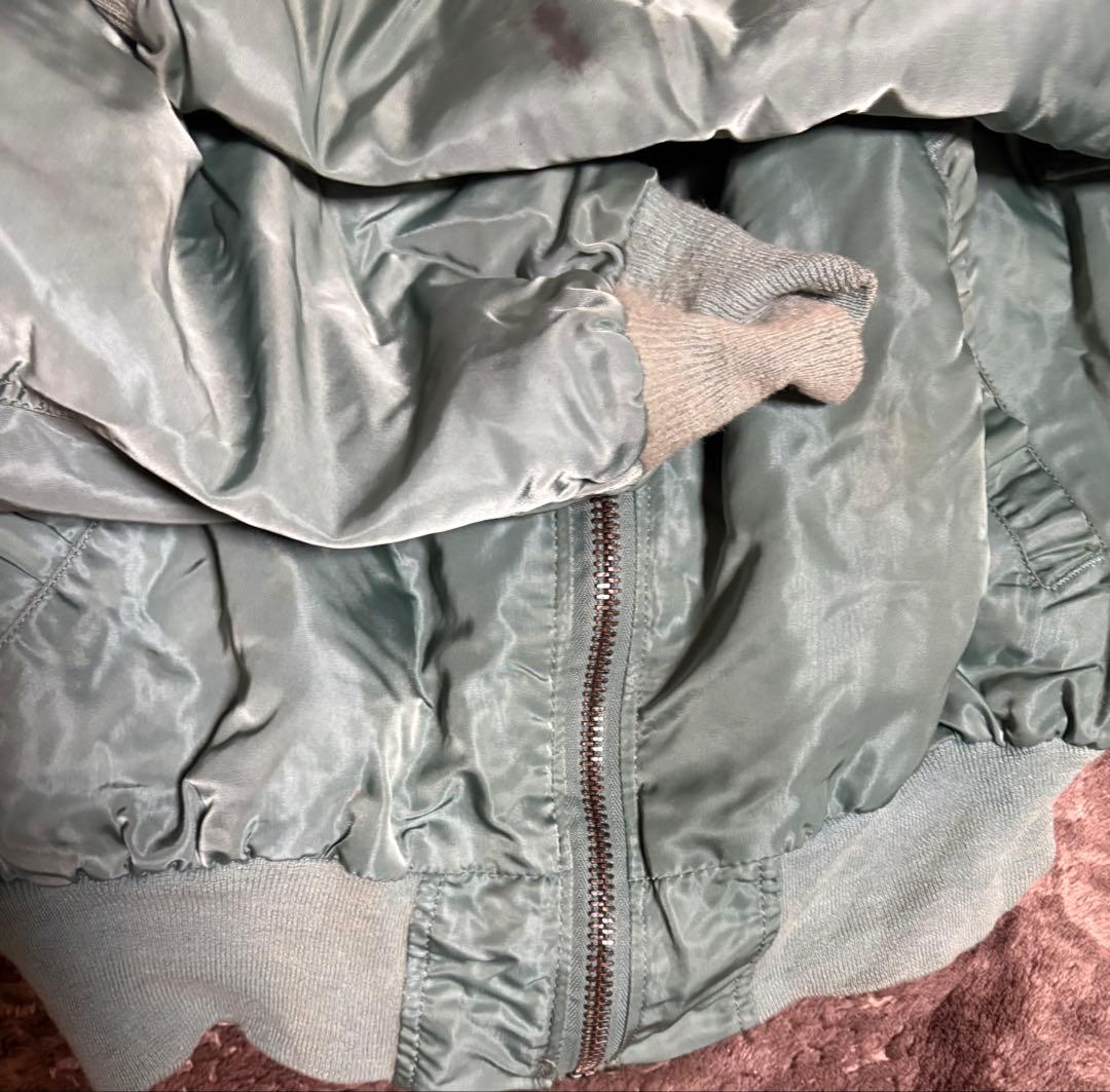 90s USA製 ALPHA B-15D フライトジャケット L 希少品✨️