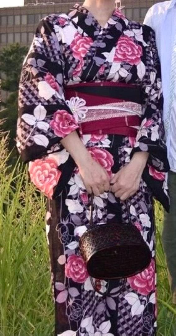 きものやまと　浴衣フルセット（6点）＋着付け小物セット（5点）計11点セット