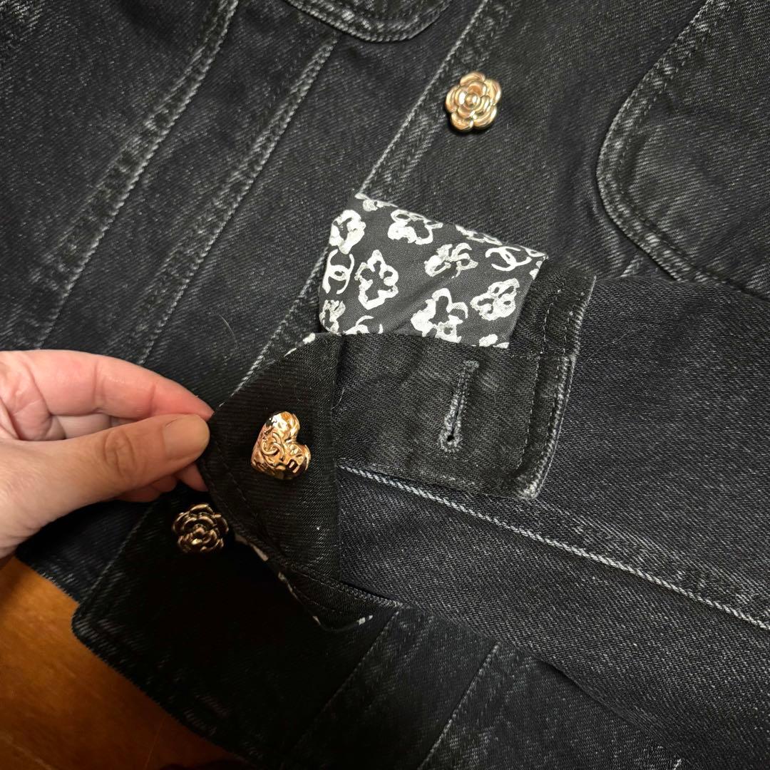 国内百貨店購入即完売CHANELシャネルデニムジャケット36