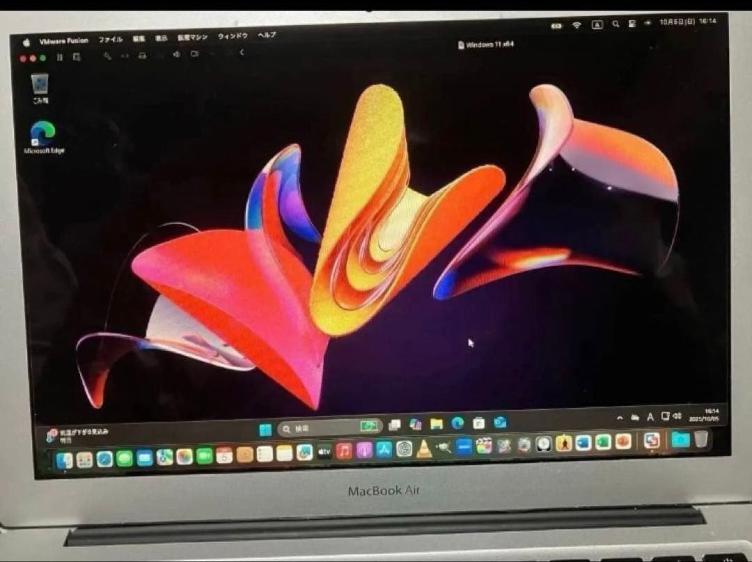 sequoiaプラス仮想windows,2015Macbookair,13インチ