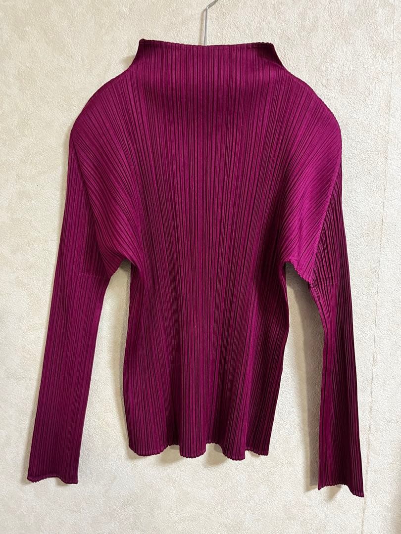 n*a様 PLEATS PLEASE ISSEY MIYAKE パープル ハイネ