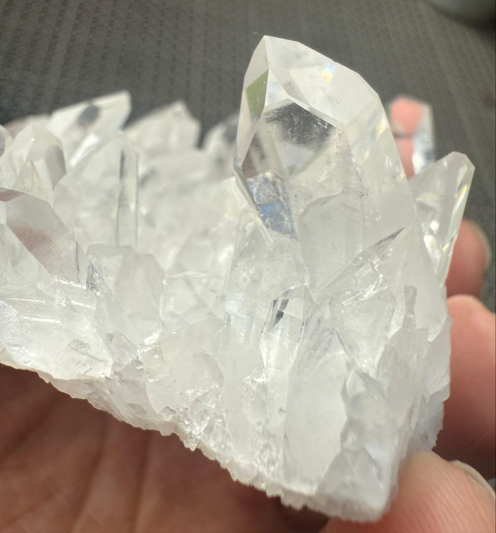 天然石　アーカンソー産　水晶クラスター