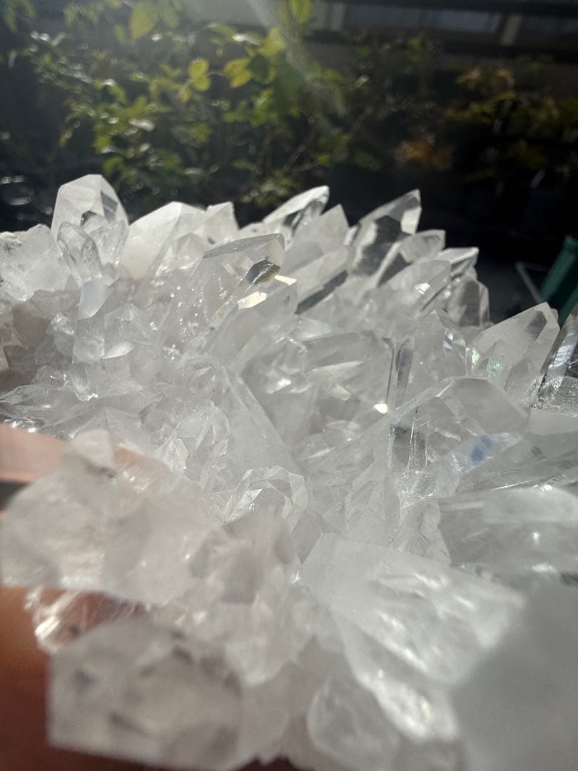 天然石　アーカンソー産　水晶クラスター