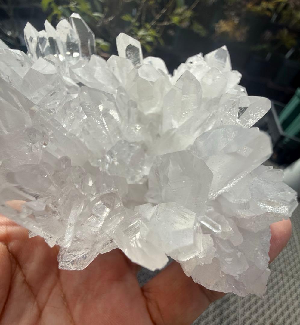 天然石　アーカンソー産　水晶クラスター