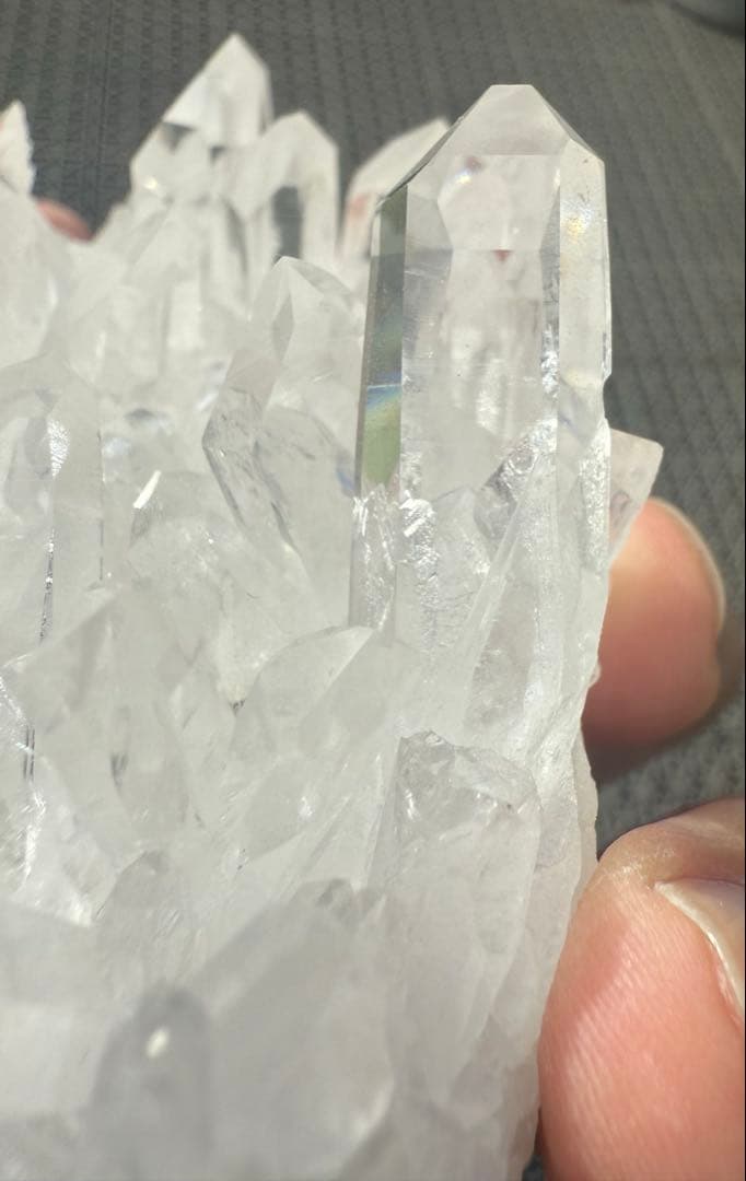 天然石　アーカンソー産　水晶クラスター