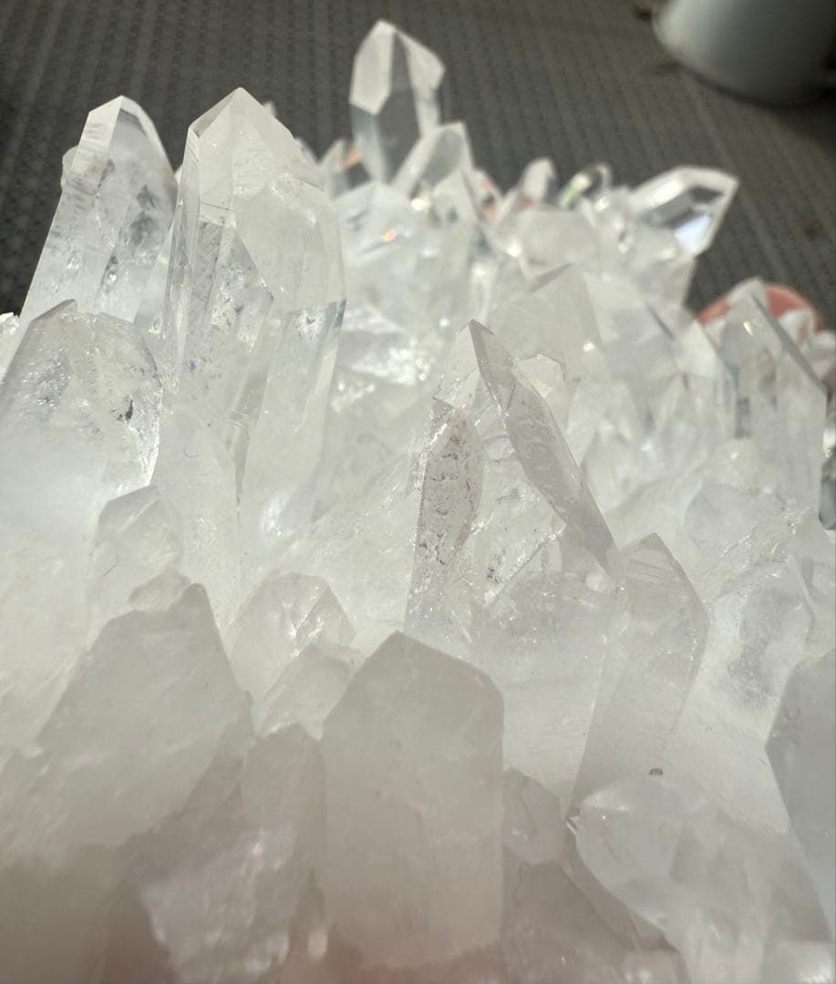 天然石　アーカンソー産　水晶クラスター