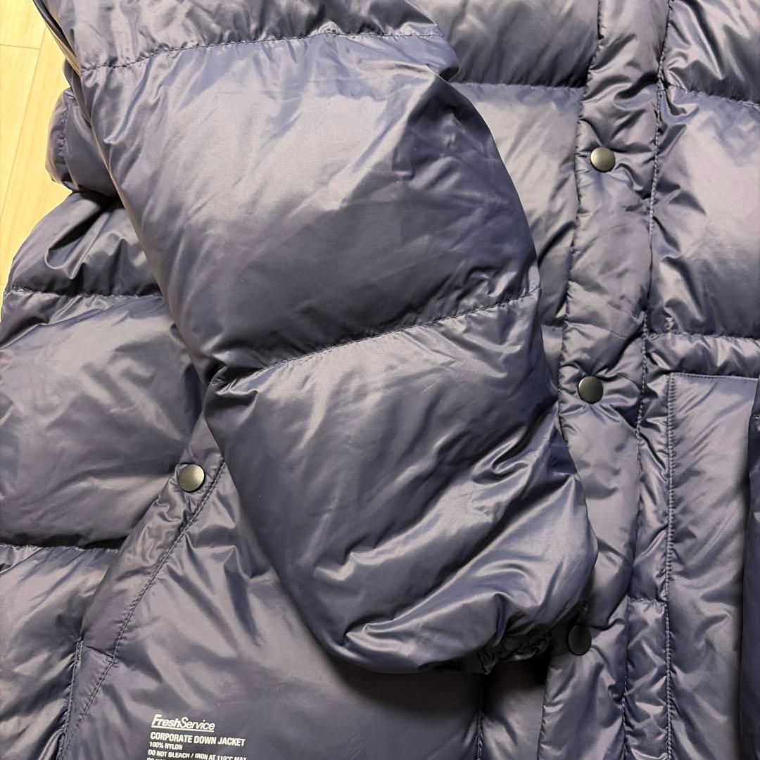 FreshService Corporate Down Jacket ネイビー