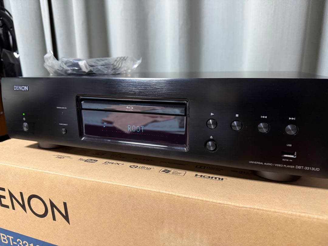 DENON DBT-3313UD ユニバーサルプレーヤー　BD.SACD 難あり