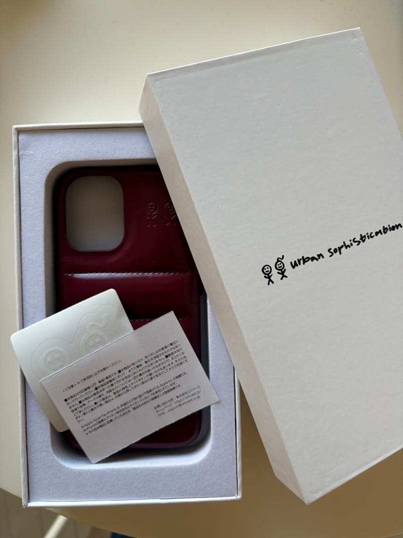 urban sophistication バーガンディ iPhone16ケース