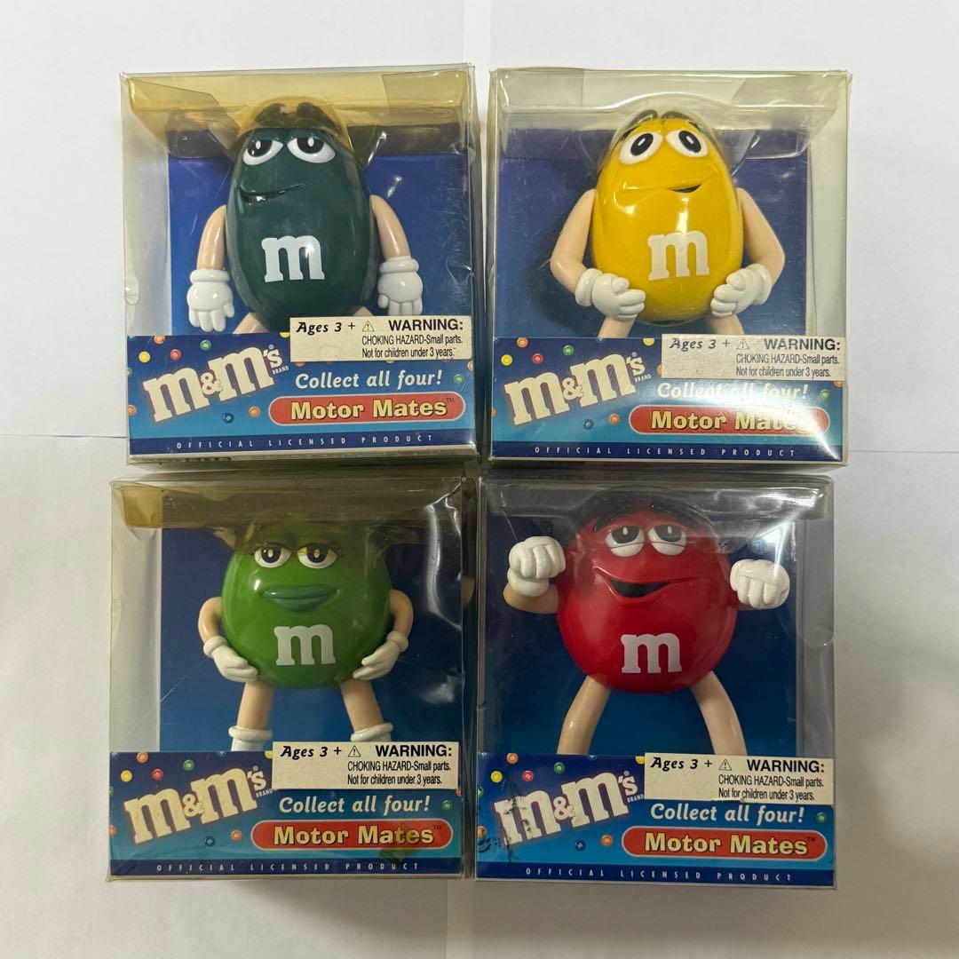 m&m's エムアンドエムズ Moter Mates 4個セット
