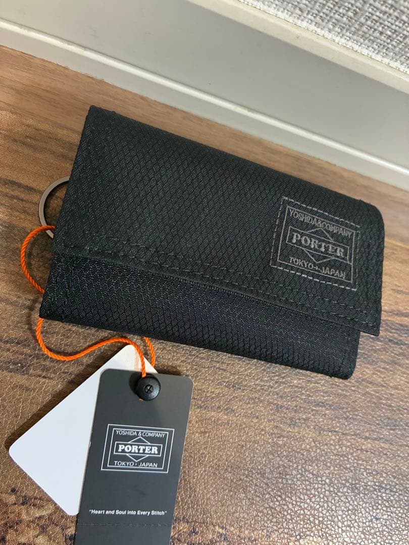 新品　PORTER ポーター　吉田カバン 6連キーケース　黒　◆日本製◆