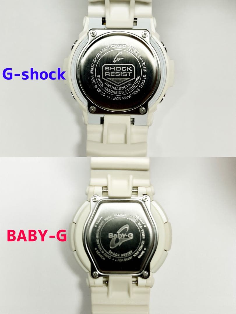 CASIO G-SHOCK BABY-G❤️【美品】❤️トリコロール❤️ペアセット❤️