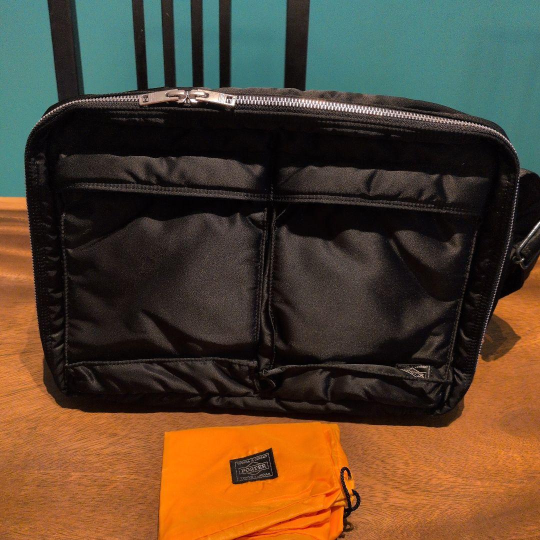未使用 PORTER TANKER Wジップ ショルダーバッグ XL ブラック