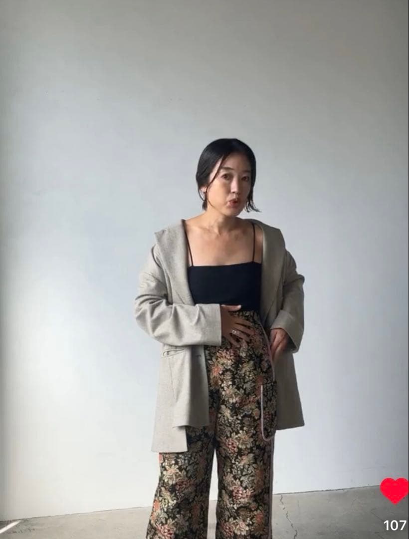 ＆her アンドハー　tweed ジャケット　コート