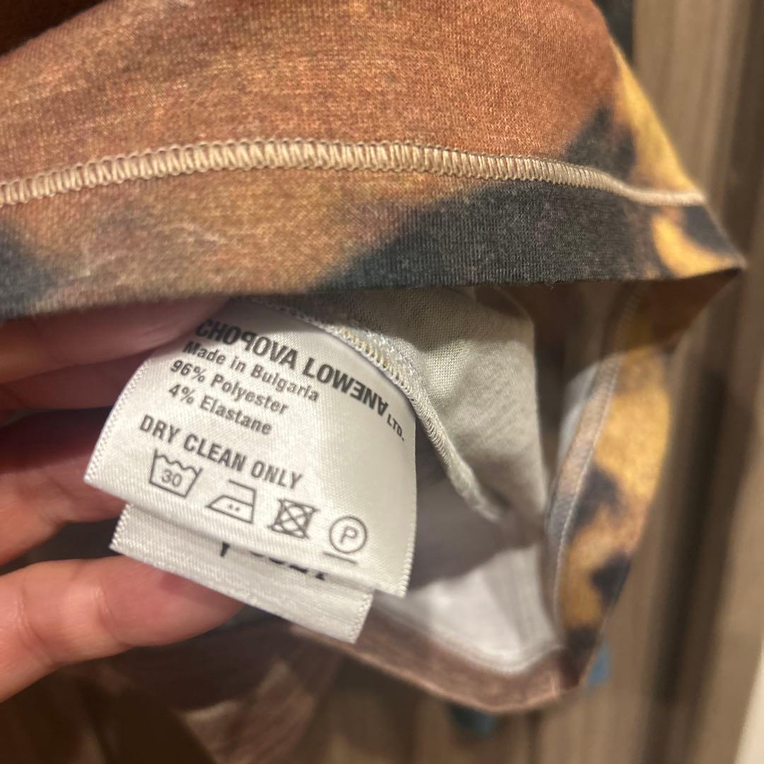 chopova lowena ssence限定　オーバーサイズ長袖Tシャツ