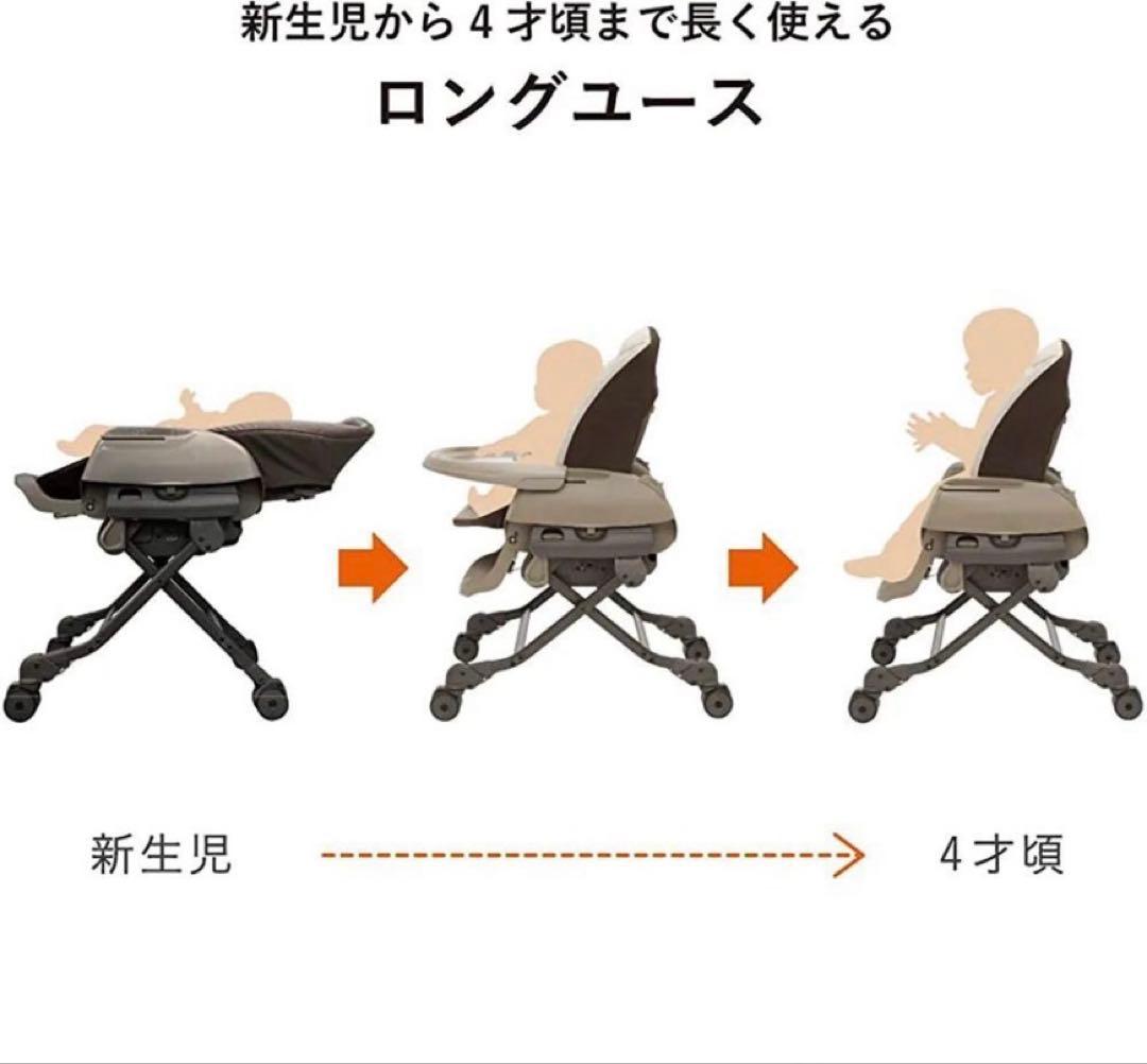 コンビ　ネムリラ　オートスウィング　電動　ハイ&ローチェア