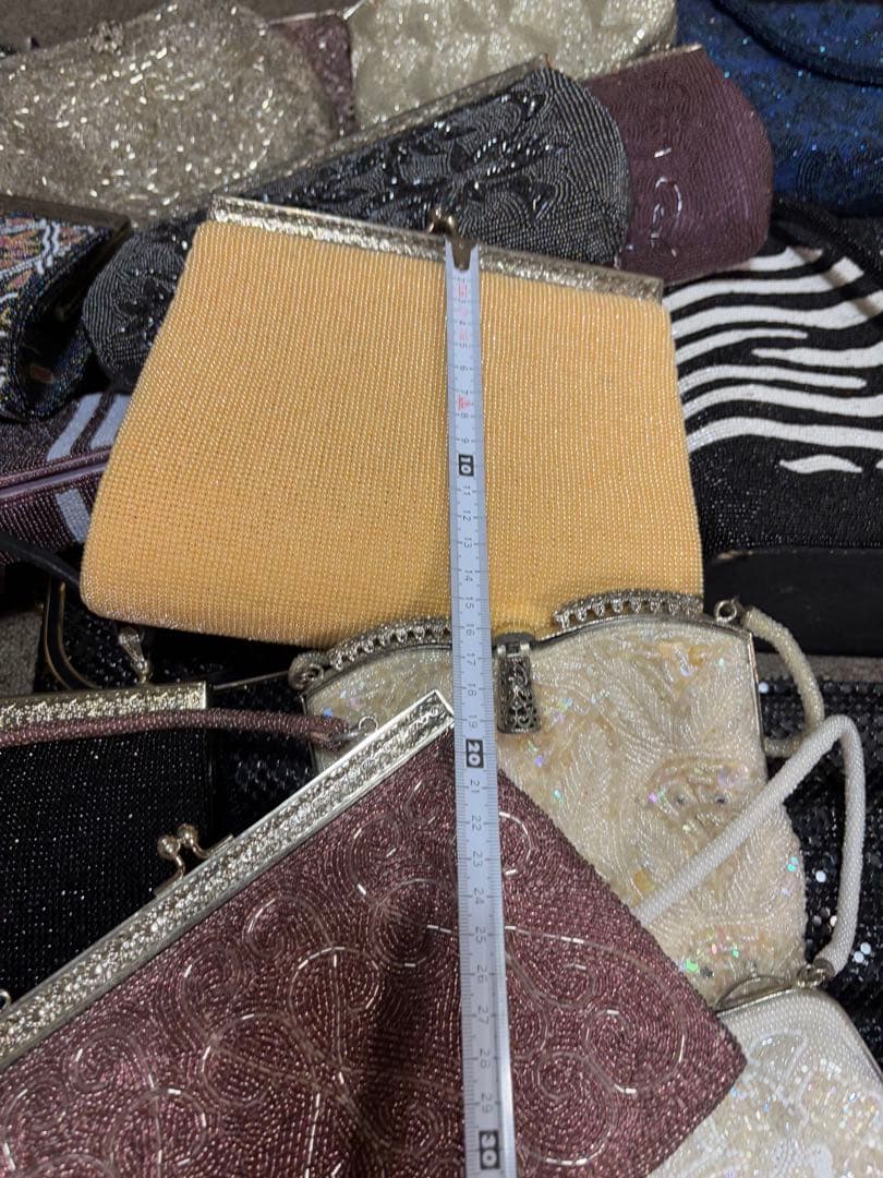 ビーズバック　まとめ売り　37点ほど　パーティーバック　昭和レトロ　大量セット