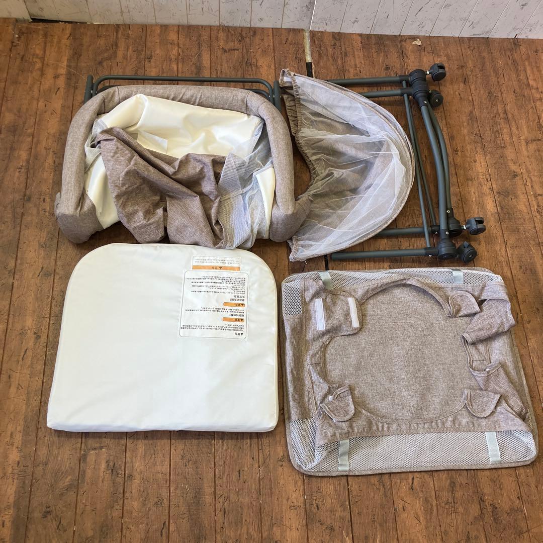 UBRAVOO ユーブラボー 折りたたみ式 ベビーベッド マットレス ベビー寝具