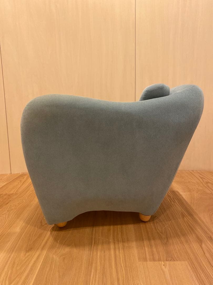 値下げ IDEE Blue grayファブリックチェア