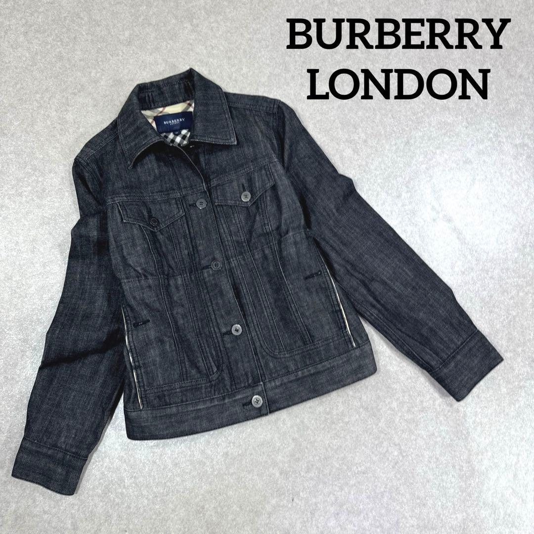 BURBERRY LONDON デニムジャケット Gジャン ノバチェック 40