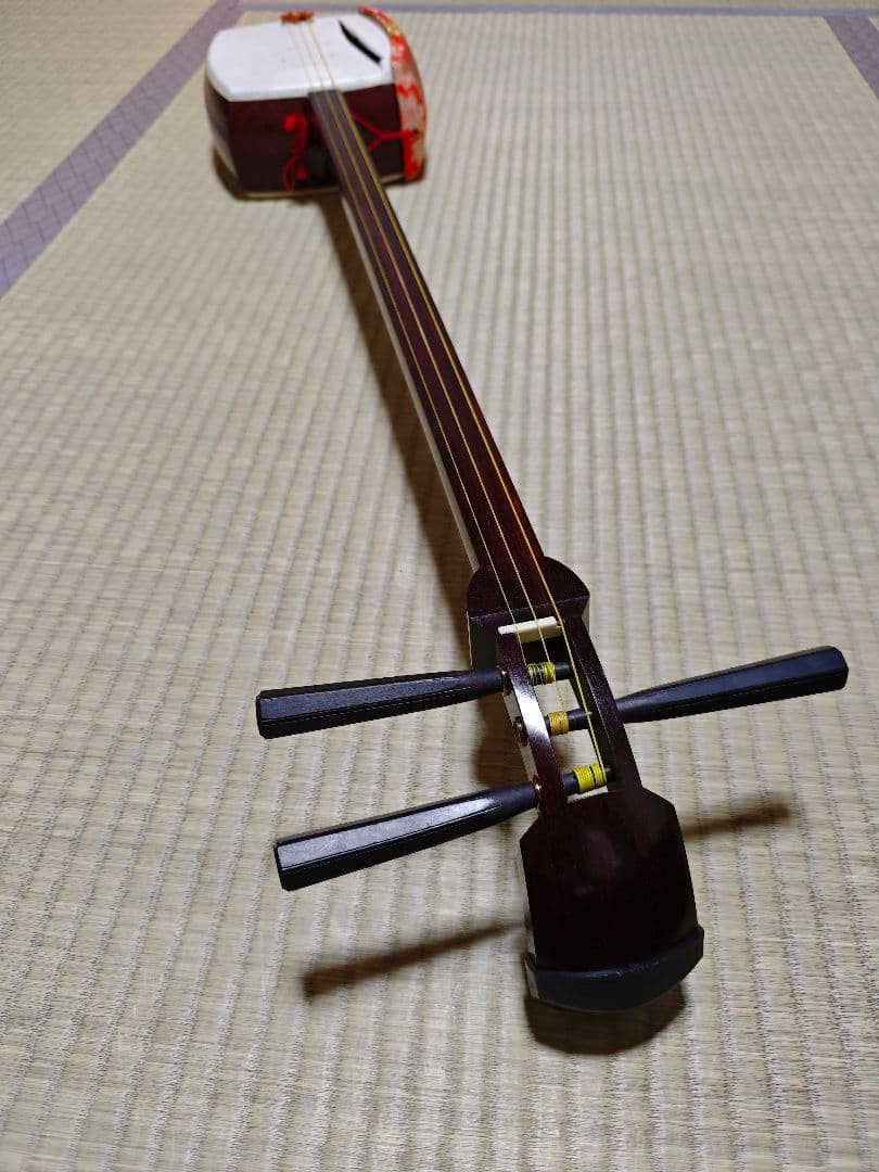 三味線 紅木