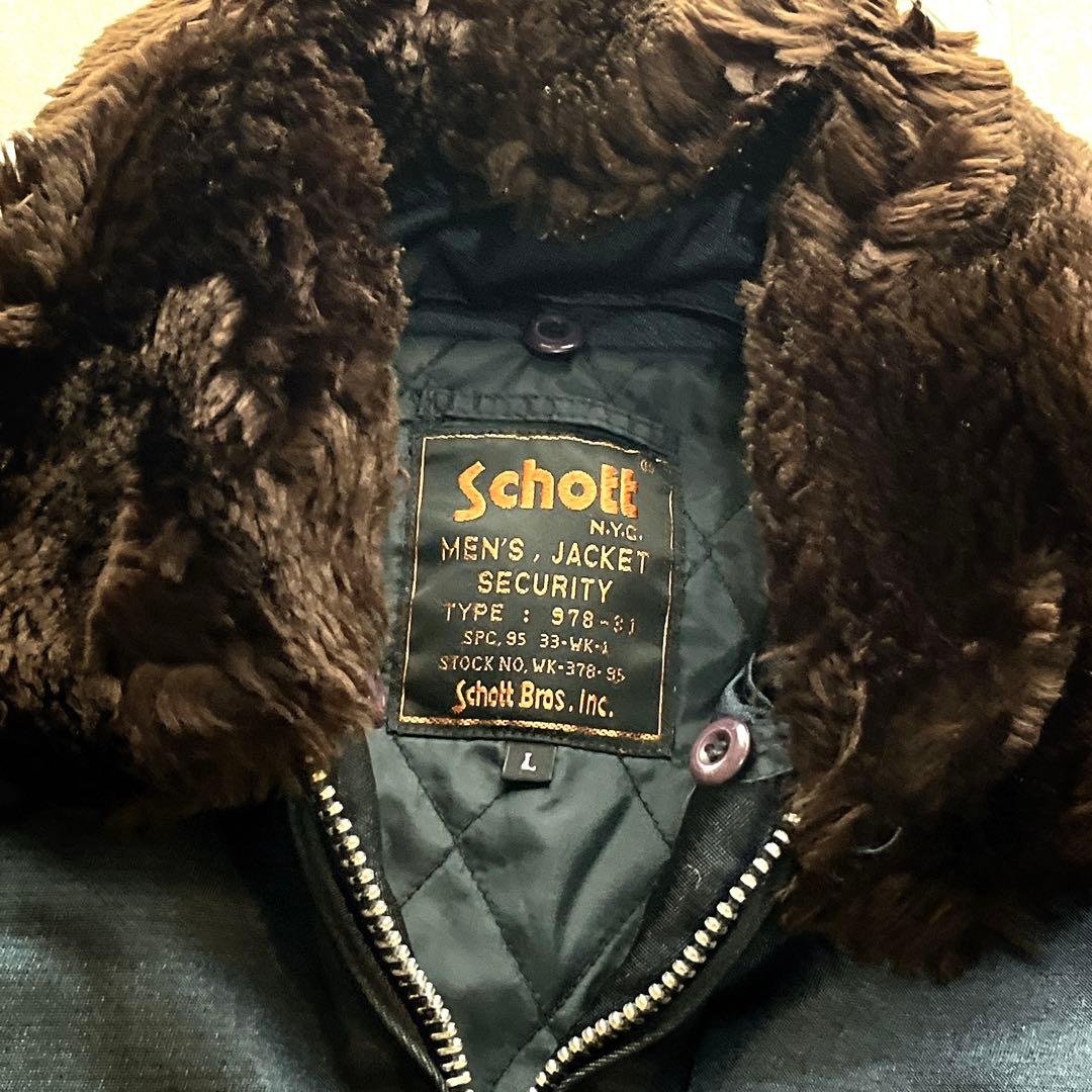 ジャケット・アウター 90s old Schott Security jacket military
