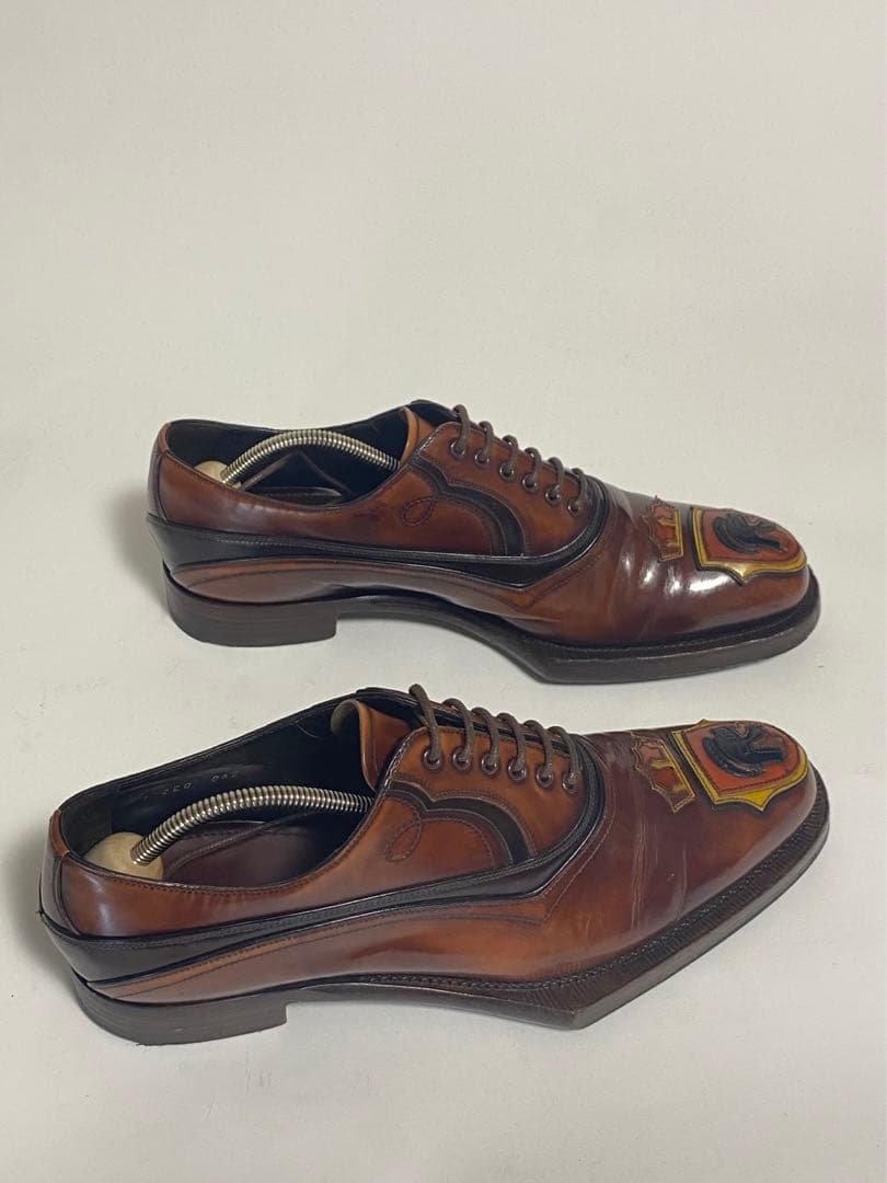 レア　プラダ12AW ナイト　ドレス　シューズ　7 美品　ラバーソール