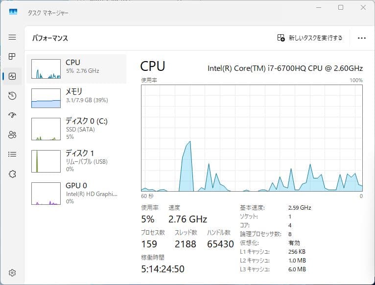 初心者向けノートパソコン！15.6型 富士通 LIFEBOOK core i7