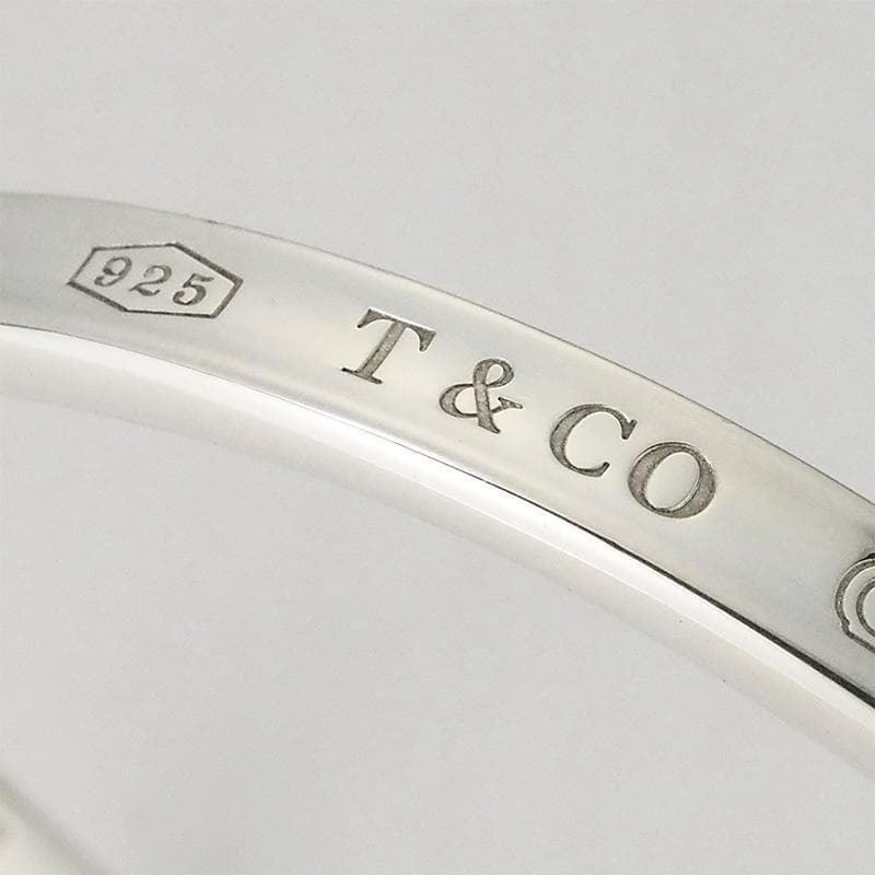 ティファニー TIFFANY&Co 1837 カフ ナロー バングル Ag925
