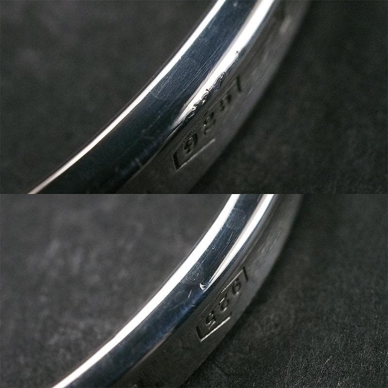 ティファニー TIFFANY&Co 1837 カフ ナロー バングル Ag925