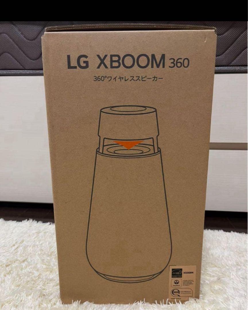 LG XBOOM 360 ワイヤレススピーカー ブラック