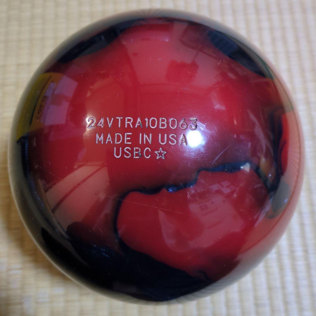 STORM THE ROAD ボウリングボール 赤黒