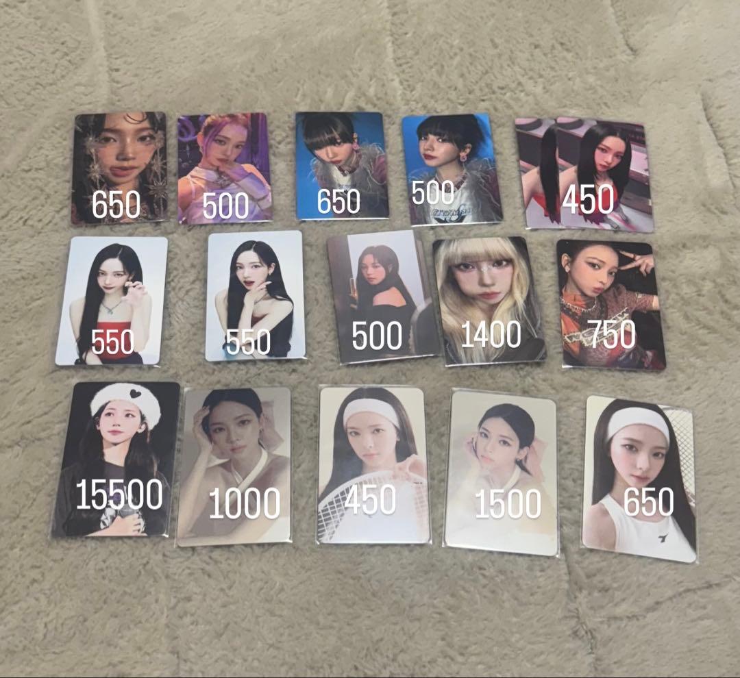 aespa カリナ　トレカ　まとめ売り　バラ売り可