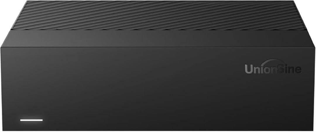 UnionSine 外付けハードディスク ブラック