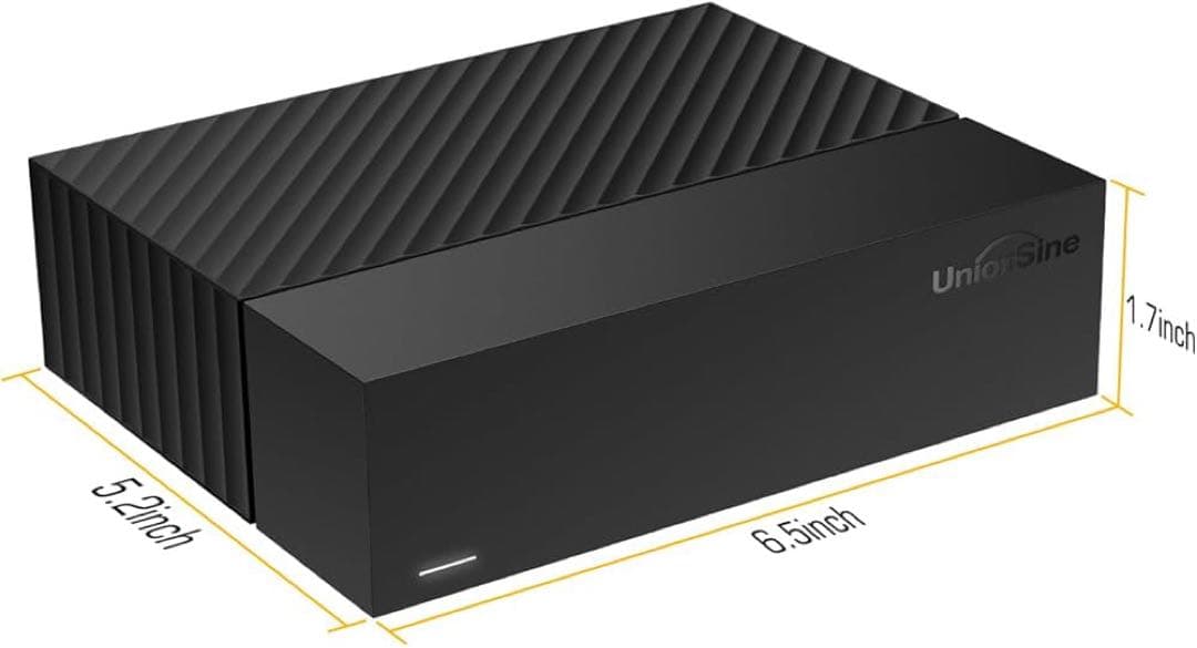 UnionSine 外付けハードディスク ブラック