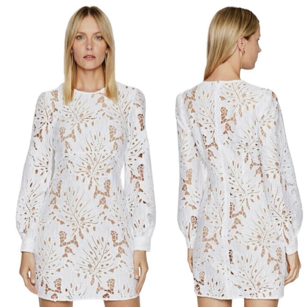 マイケルコース　MICHAEL KORS ホワイトレースワンピース サイズ2