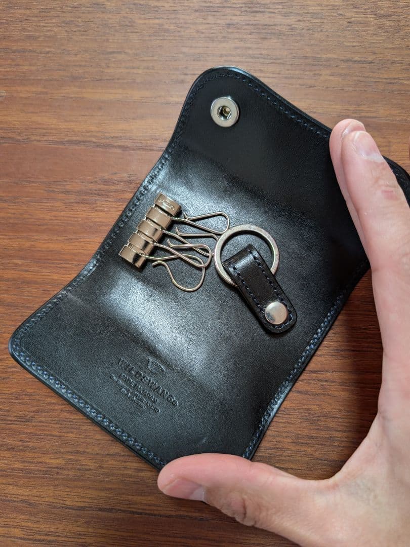 新品　ワイルドスワンズ クロコ Clipper 2 限定ネイビー　クリッパー2