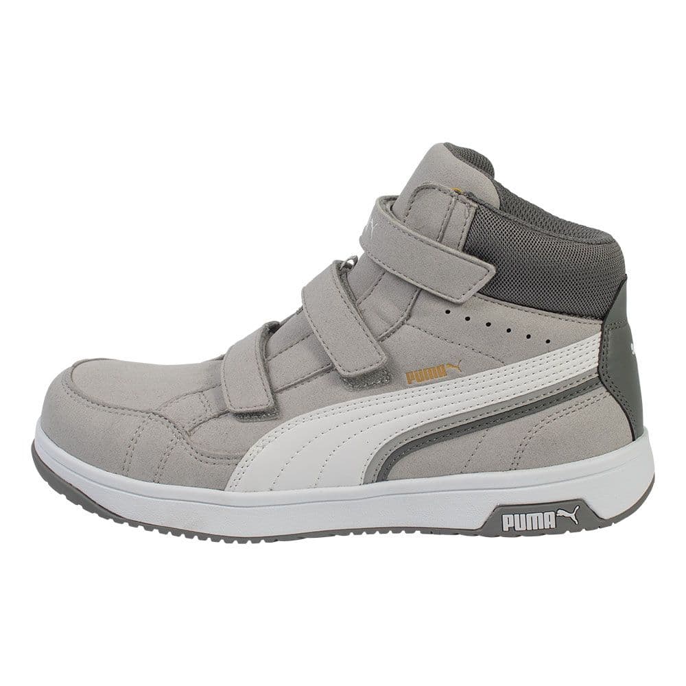 プーマ安全靴#63.206 26.0cmエアーツイスト・グレーミッドH＆L